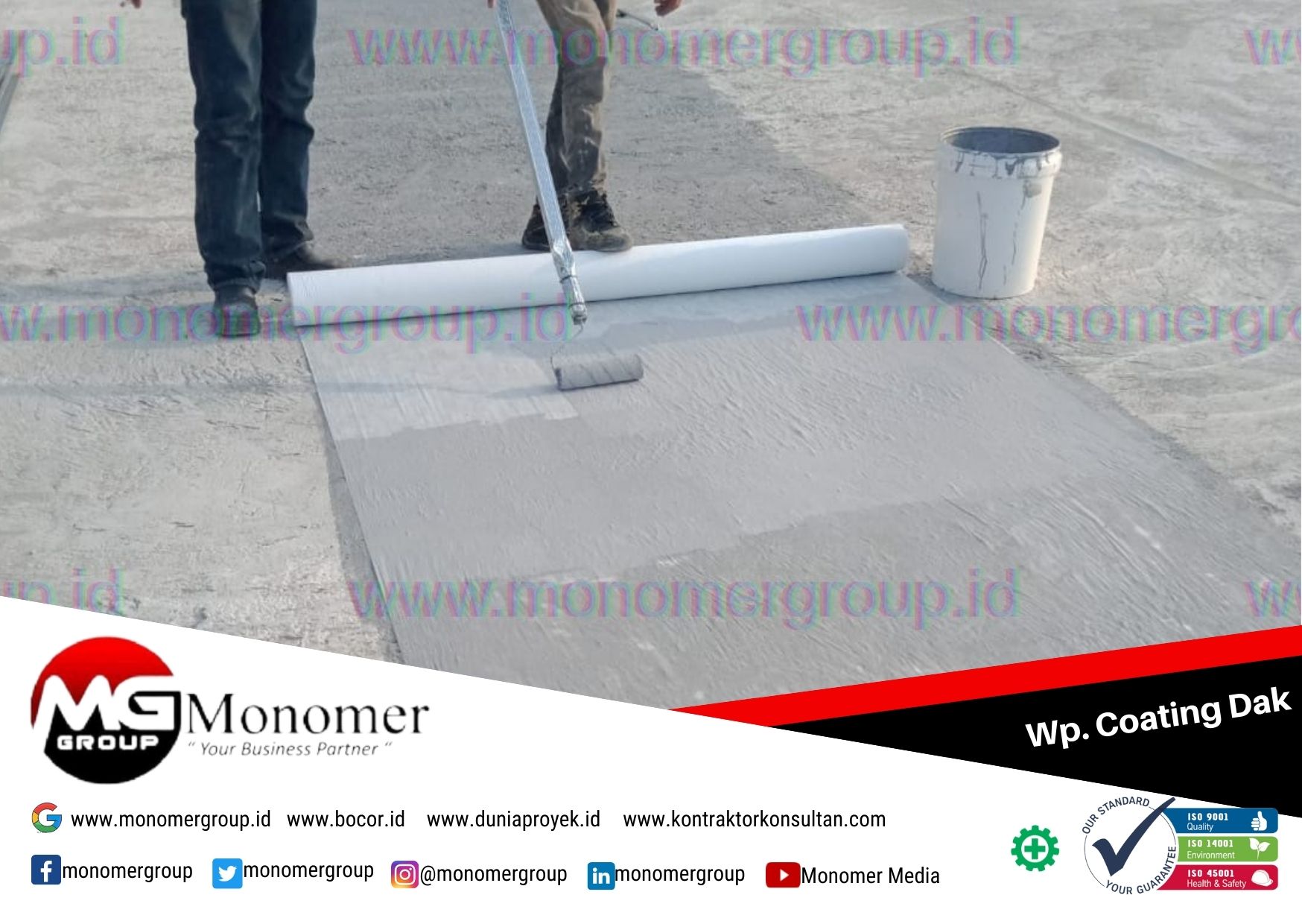 waterproofing dak beton